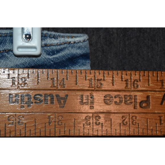 American Eagle Outfitters Jeggings Women's 6 Long Leggings Distressed Jeans - Picture 11 of 12